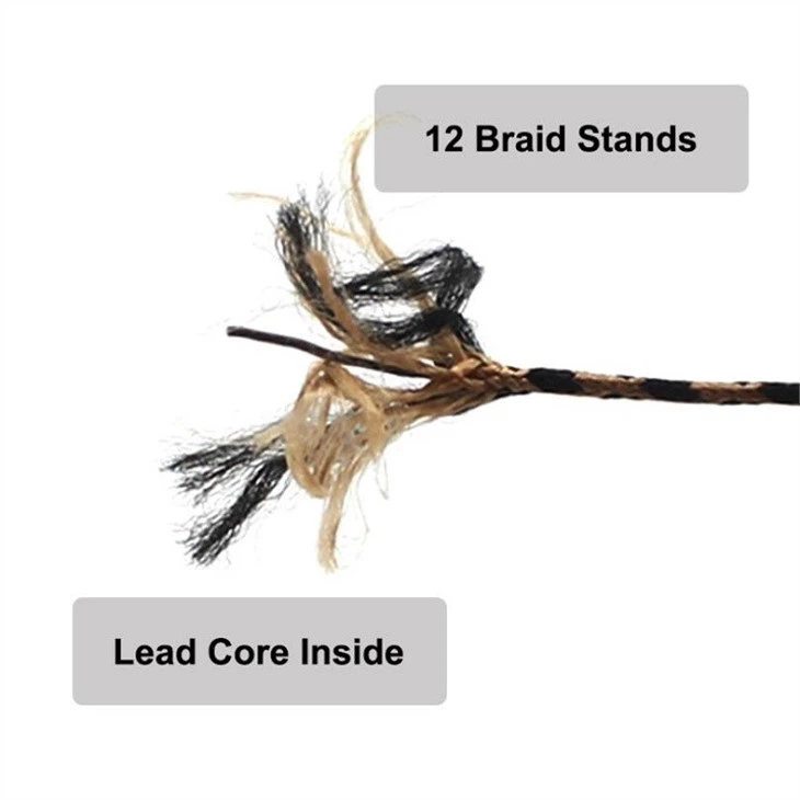 45LB 20M 12 Strands Braided Lead Core Carp Line