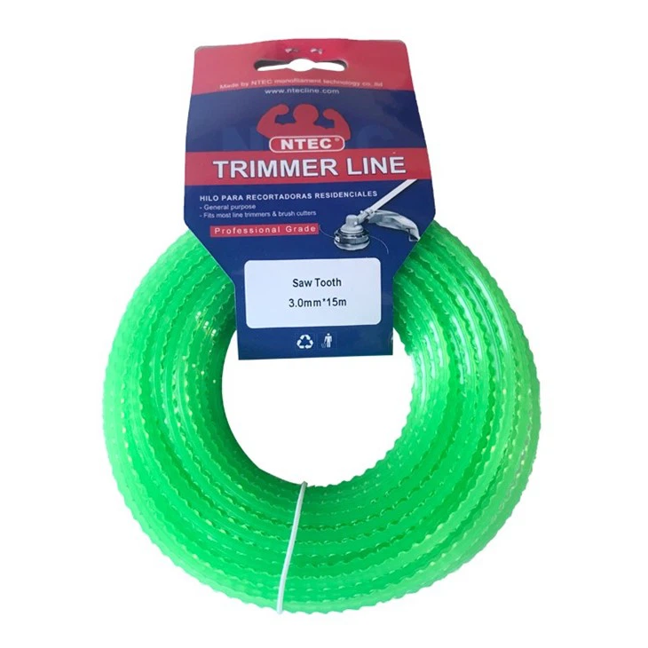 High Quality Nylon Trimmer Line 15m Paper Card Package